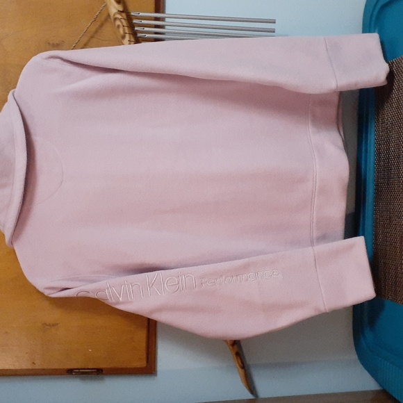 calvin klein performance stunning soft lavender pink fleece jacket - Picture 4 of 5